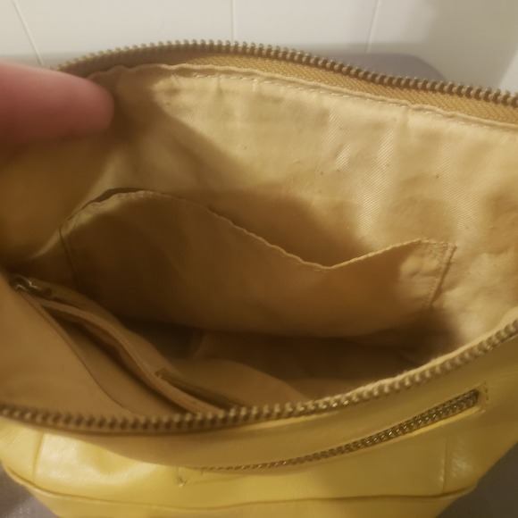 Lucky Brand Tan Leather  Shoulder Bag‎ Purse - Picture 7 of 9